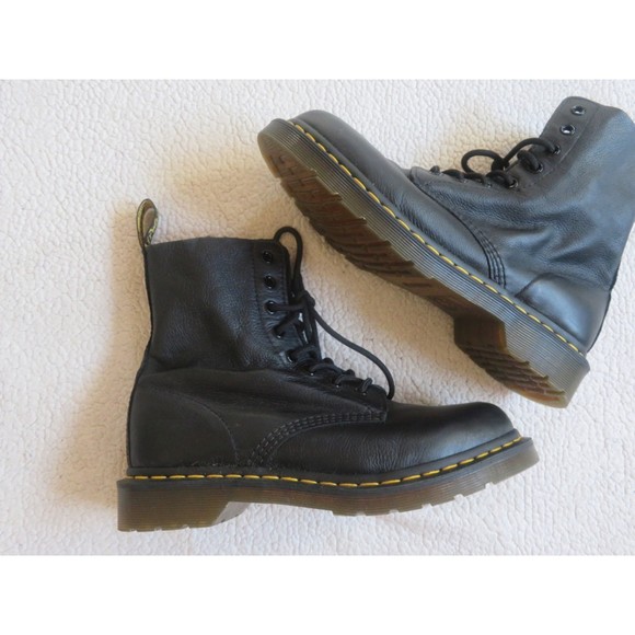 Dr. Martens Shoes - dr. marten's black combat boots 9 womens
